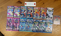 Pokemon TCG Mega Booster Pack Bundle! 14 Japanese Packs and a Free Japanese IR! - Image 1