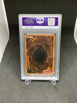 2002 SDY Yu Gi Oh Blue Eyes Wht Dragon PSA 9 - Image 2