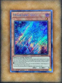 Yugioh Magicians’ Souls BROL-EN066 Secret Rare 1st Ed NM - Image 1
