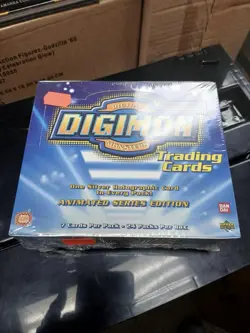 1999 Digimon Trading Cards Booster Box Original Animated Series SEALED - Image 1