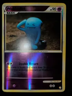 Wobbuffet 13/123 Reverse Holo Rare Pokemon TCG Card Heartgold Soulsilver LP - Image 3