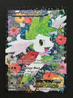 Pokemon Cards Shaymin EX RC21/113 Legendary Treasures Rare Ultra MP - Image 1