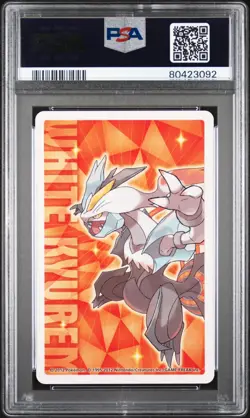 2012 POKEMON WHITE 2 PLAYING CARDS GROWLITHE 4 OF DIAMONDS PSA 9 - Image 2