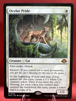 MTG 💥Ocelot Pride💥Modern Horizons 3 💥Regular #38 - Image 1