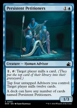 Persistent Petitioners - Foil - Ravnica Remastered #0053 MTG Magic The Gathering - Image 1