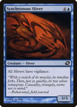 Synchronous Sliver 1x MtG Planar Chaos SP/NM - Image 1