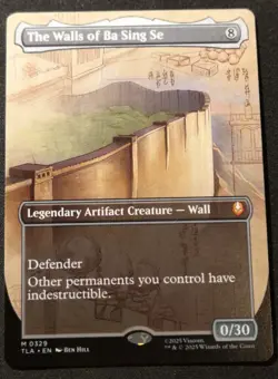 The Walls Of Ba Sing Se - Borderless - TLA - MTG - EN - NM - 0329 - Image 1
