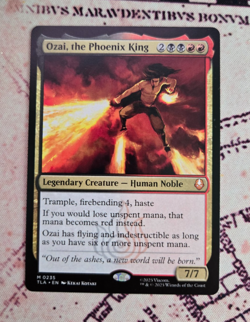 MTG Ozai, the Phoenix King Avatar Last Airbender Magic the Gathering NM - Image 1