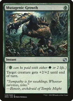 MTG Mutagenic Growth Modern Masters 2015 (MM2) #149/249 Regular Uncommon - NM - Image 1
