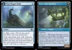 WATERLOGGED HULK x4 mtg NM Lost Caverns of Ixalan 4 Unc - Image 1