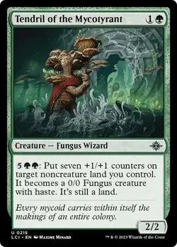 TENDRIL OF THE MYCOTYRANT x4 mtg NM Lost Caverns of Ixalan 4 Unc - Image 1