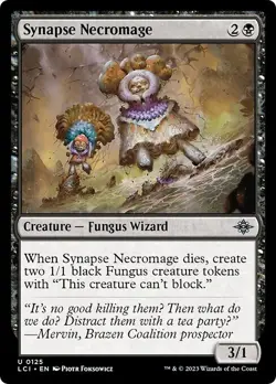 SYNAPSE NECROMAGE x4 mtg NM Lost Caverns of Ixalan 4 Unc - Image 1