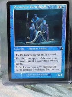 MTG Persistent Petitioners 316 FOIL Retro Frame Ravnica Remastered (RVR) - Image 1