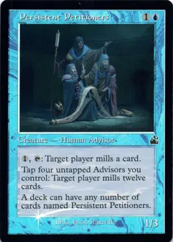 Persistent Petitioners (Retro Foil) Ravnica Remastered - Magic MTG NM - Image 1