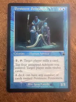 Persistent Petitioners Retro Foil NM Magic the Gathering Ravnica Remastered MTG - Image 1