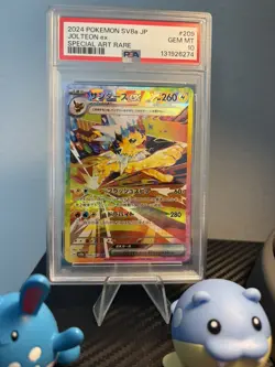 2024 Pokemon SV8a Terastal Festival Japanese Jolteon Ex 209 SAR PSA 10 - Image 1
