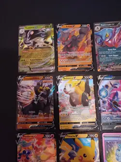 12x Pokemon Karten - EX - V - Holo Sammlung gemischt NM TCG /W68 - Image 2