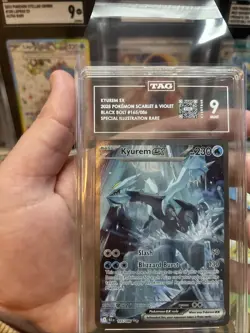 Pokemon Kyurem Ex Black Bolt 165/086 Special Illustration Rare TAG 9 Mint - Image 2