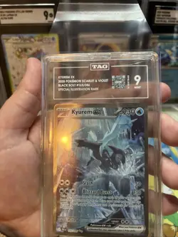 Pokemon Kyurem Ex Black Bolt 165/086 Special Illustration Rare TAG 9 Mint - Image 3