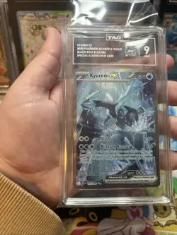 Pokemon Kyurem Ex Black Bolt 165/086 Special Illustration Rare TAG 9 Mint - Image 5