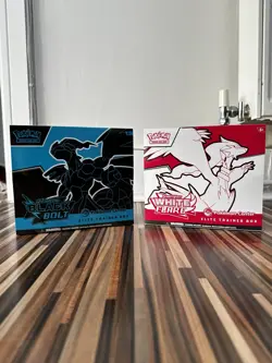 Pokemon TCG Black Bolt And White Flare Pokemon Center Elite Trainer Box PKC ETB - Image 1