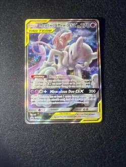Mewtwo & Mew GX Promo SM191 Pokemon TCG - Image 1