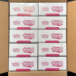 Case of x10 Pokemon TCG White Flare Elite Trainer Box’s ETB - Image 1