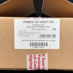 Case of x10 Pokemon TCG White Flare Elite Trainer Box’s ETB - Image 2