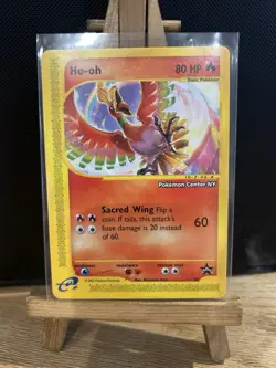 Pokemon TCG Ho-Oh WOTC Black Star Promos 52 Regular Promo Mint - Image 1