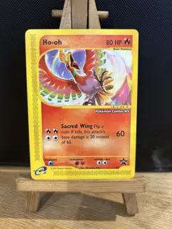 Pokemon TCG Ho-Oh WOTC Black Star Promos 52 Regular Promo Mint - Image 2