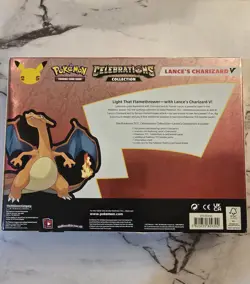 Pokemon TCG Celebrations Collection Lance's Charizard V Box - Image 2