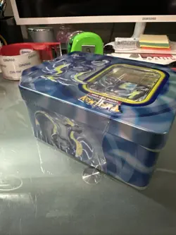 🔥2023 Pokemon TCG Paldea Legends Miraidon EX Tin w/5 Booster Packs - Sealed - Image 4