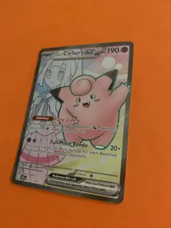 Lillie's Clefairy 173 /159 Pokemon Journey Together Full Art Ultra Rare Holo - Image 3