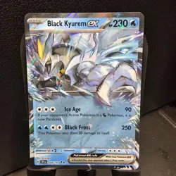 Pokemon TCG Surging Sparks Black Kyurem ex Double Rare 048/191 NM - Image 1