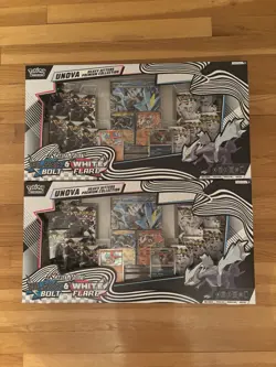 Pokemon Black Bolt White Flare Unova Heavy Hitters Premium Collection Sealed X2 - Image 1