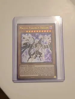 Yugioh - Malefic Paradigm Dragon (Ultra Rare) (1st Edition) - BLAR-EN019 P - Image 1