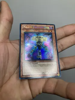 Yu-Gi-Oh! Malefic Parallel Gear YMP1-EN003 Limited Secret Rare MINT - Image 2