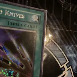 YUGIOH Secret Rare Thousand Knives PCY-E003 PLAYED - Image 2