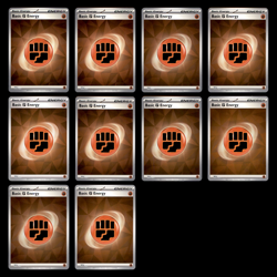 10x Holo Fighting Energy Lot Scarlet Violet Series Pokemon Cards Play Set TCG - Image 1