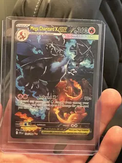 Mega Charizard X ex - 125/094 - SIR - Phantasmal Flames - ENG Pokemon Card - Image 1