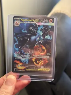 Mega Charizard X ex - 125/094 - SIR - Phantasmal Flames - ENG Pokemon Card - Image 3