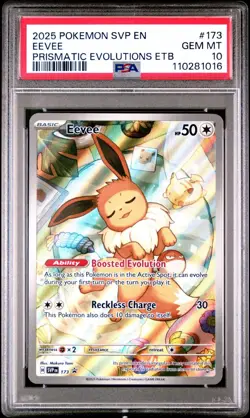 Eevee 173 Sv: Scarlet & Violet Promo Cards Holo PSA 10 - Image 1