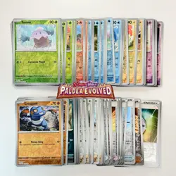 Paldea Evolved Reverse Holo - Bulk Lot (60+ Cards / NM Pack Fresh) - Image 1