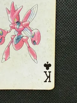 Pokemon Scizor King of Clubs Gold Deck Ho-oh Playing Card Poker Nintendo - Image 4