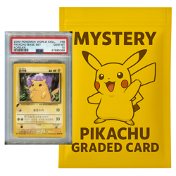 🔥GRADED PIKACHU POKEMON CARD🔥 GREAT GIFT! AUTHENTIC GRADED POKEMON CARDS! - Image 1