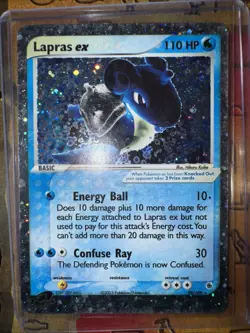 Pokemon TCG Lapras EX Ruby and Sapphire Holo Ultra Rare Card 99/109 - Image 4
