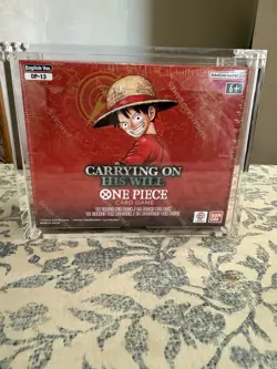 One Piece Card Game Carrying On His Will Booster Box OP13 English with Case - Image 1