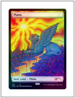1x Plains 391, Foil, Secret Lair Drop, Magic MTG NM - Image 1