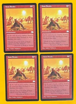 MTG HEAT STROKE (x4) Weatherlight (OldManMTG 010-369) - Image 1