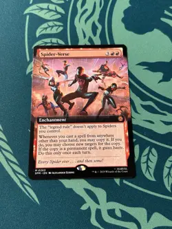 Spider-Verse 0263 Extended Art NON Foil Marvel’s Spider-Man SPM MTG Magic Mythic - Image 1